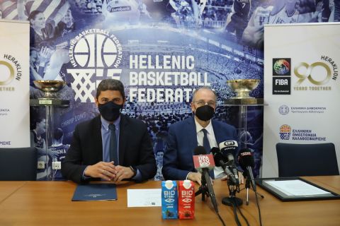 ΕΟΚ: Υπογράφηκε το Μνημόνιο Συνεργασίας για την ψηφιοποίηση του ελληνικού μπάσκετ, πλάνο για κάμερες στα γήπεδα