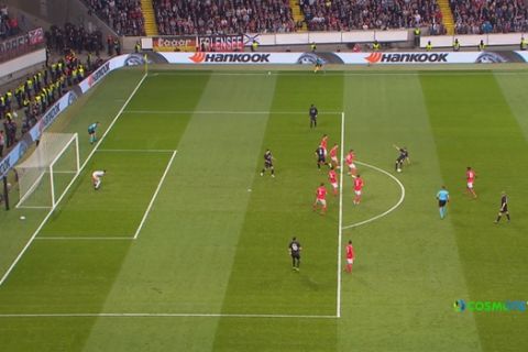 Άιντραχτ - Μπενφίκα 1-0: Το γκολ από ξεκάθαρη θέση οφσάιντ του Κόστιτς