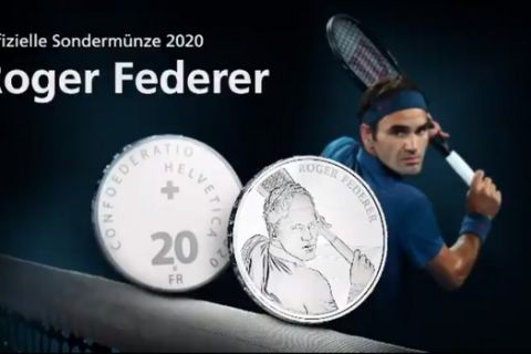 Φέντερερ: Θα γίνει νόμισμα ο Ελβετός
