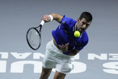Ο Νόβακ Τζόκοβιτς στο Davis Cup