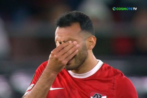Ο Βαγγέλης Παυλίδης ξέσπασε σε κλάματα μετά τον αποκλεισμό της Άλκμααρ από το Conference League