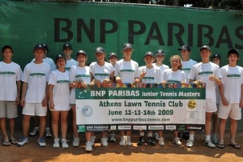Πρεμιέρα στο "BNP Paribas Junior Tennis Masters Greece"