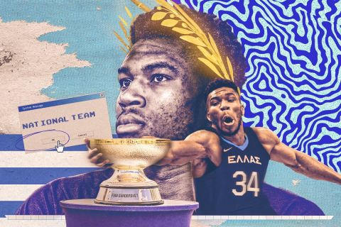 Εθνική Μπάσκετ: Με Αντετοκούνμπο, Ντόρσεϊ και τη νέα γενιά η προεπιλογή του Ιτούδη για το EuroBasket 2022