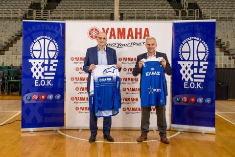 Οι εθνικές ομάδες μπάσκετ θα τρέχουν με Yamaha
