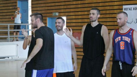 Πρωταγωνιστής ο Μάντζαρης στο "3X3 in-Karystos Basketball Tournament"