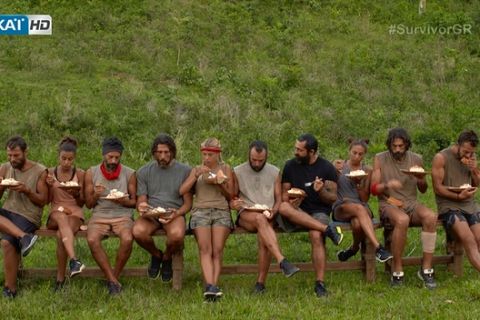 Survivor: Νικητές οι "Διάσημοι", έφαγαν ριζότο