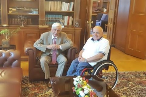 Τον Πρόεδρο της Δημοκρατίας επισκέφθηκε ο Γιώργος Φουντουλάκης