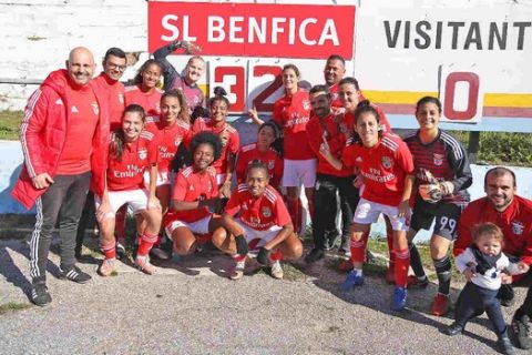 Σαρώνουν τα κορίτσια της Μπενφίκα: ρεκόρ με 32-0, συνολικά 293-0 γκολ σε 15 ματς 