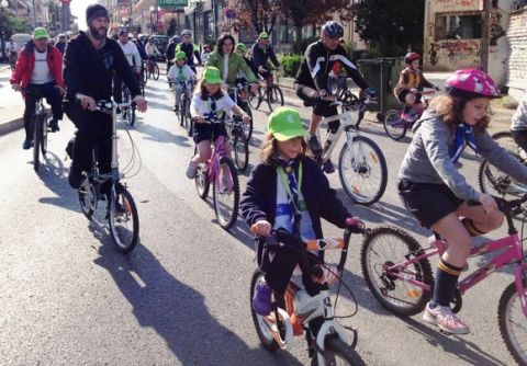 Πάνω από 400 ποδηλάτες στην 3η Ποδηλατική Βόλτα Νέας Ιωνίας