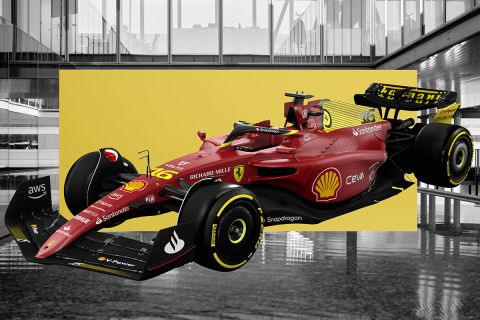 Στα κίτρινα η Ferrari για τους εορτασμούς της Μόντσα