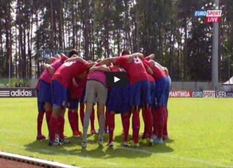 Γκάφα της UEFA με τον ύμνο της Σερβίας