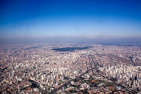 Vista aérea de São Paulo