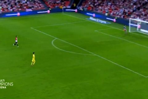 Το golazo του Φορνάλς από 40 μέτρα α λα Γιαννακόπουλος στο Μπιλμπάο (VIDEO)