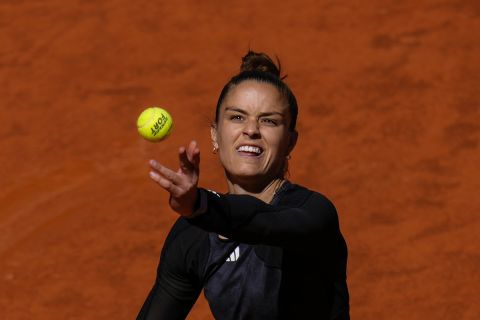 Η Μαρία Σάκκαρη στο Madrid Open