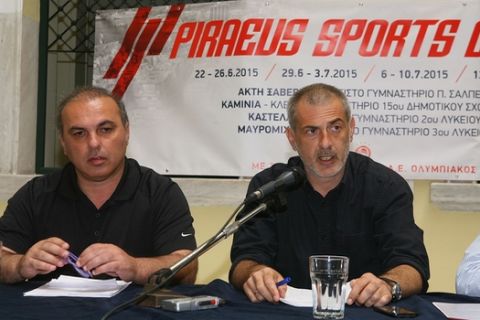 Piraeus Sports Camp 2015 με την υποστήριξη της ΠΑΕ Ολυμπιακός