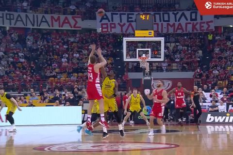 EuroLeague: Το τρελό τρίποντο του Βεζένκοβ από τα 10 μέτρα στο Top-10 των Game 2