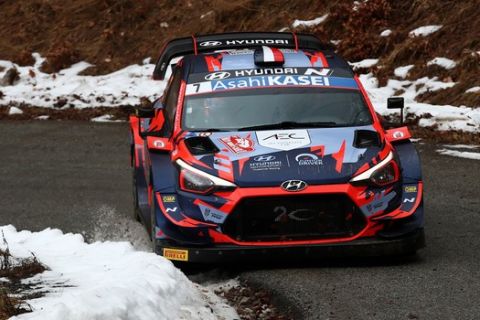 Ο Οτ Τάνακ στο WRC Rallye Monte-Carlo