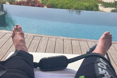 Ο Ρονάλντο πόσταρε τα πρησμένα πόδια του και προκάλεσε χαμό στα social media