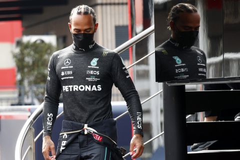Ο Χάμιλτον στα δοκιμαστικά της Ισπανίας στη Formula 1