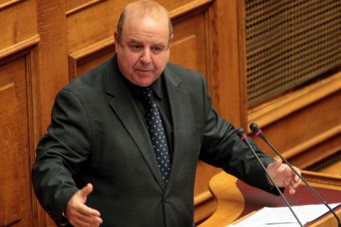 Ο βουλευτής των Ανεξάρτητων Ελλήνων Παυλος Χαικάλης   μιλά στην ολομέλεια της Βουλής, Παρασκευή 6 Δεκεμβρίου 2013. Συνεχίζεται για τέταρτη ημέρα στην ολομέλεια της Βουλής η συζήτηση επί του σχεδίου νόμου του Υπουργείου Οικονομικών: "Κύρωση του κρατικού προϋπολογισμού και των προϋπολογισμών ορισμένων ειδικών ταμείων και υπηρεσιών οικονομικού έτους 2014". ΑΠΕ-ΜΠΕ/ΑΠΕ-ΜΠΕ/ΠΑΝΤΕΛΗΣ ΣΑΙΤΑΣ