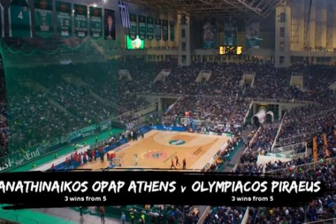 Το ντοκιμαντέρ της EuroLeague για την αντιπαλότητα Ολυμπιακού - Παναθηναϊκού