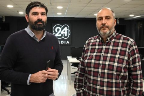 Παντελής Βλαχόπουλος και Σπύρος Καβαλιεράτος LIVE από τα γραφεία του SPORT24