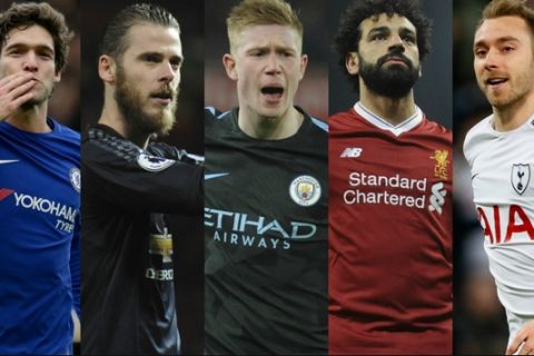 Η κορυφαία ενδεκάδα της σεζόν στην Premier League