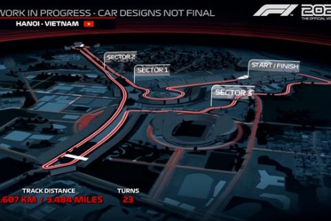 Formula 1: Ο πρώτος γύρος στη νέα πίστα του Ανόι