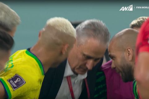 Μουντιάλ 2022, Βραζιλία - Νότια Κορέα: Οι παίκτες της Σελεσάο χόρεψαν με τον Τίτε στο τρίτο γκολ