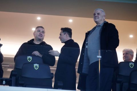 ΑΕΚ - Παναθηναϊκός: Μελισσανίδης και Ρέμος μαζί στις σουίτες της OPAP Arena
