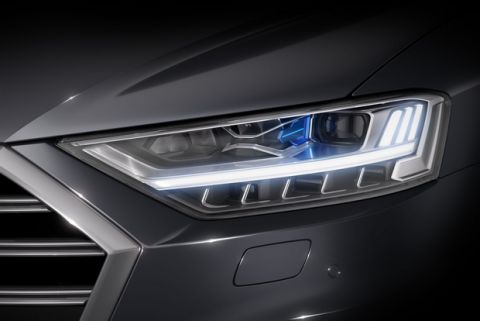 Νέα πρότυπα δημιουργεί ο φωτισμός του νέου Audi A8