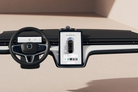 Your new Volvo EX90 gives you the info you need  when you need it