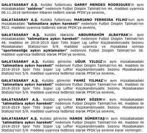 Γαλατασαράι - Φενέρμπαχτσε: Σε απολογία 16 μέλη των ομάδων για τα επεισόδια!