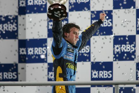 Ο Φερνάντο Αλόνσο πρωταθλητής με την Renault