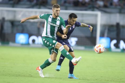 Ο Πέρεθ σε φάση από το ματς Παναθηναϊκός - Ιωνικός για τη Super League | 21 Αυγούστου 2022