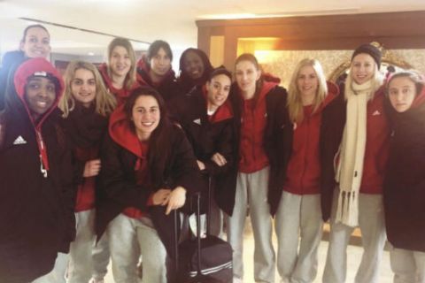 EuroLeague Γυναικών: Στην Τουρκία για τη "μάχη" με την Φενέρμπαχτσε ο Ολυμπιακός