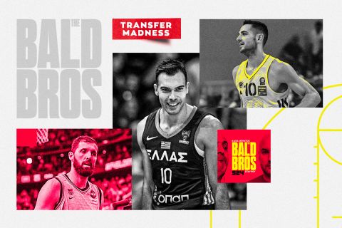 Bald Brothers: Η απόφαση του Σλούκα που εκτοξεύει το ελληνικό μπάσκετ και οι πολλές επιλογές για Ολυμπιακό και Παναθηναϊκό