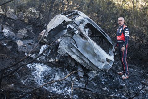 Κάηκε το Hyundai του Paddon στο Ράλι Πορτογαλίας!
