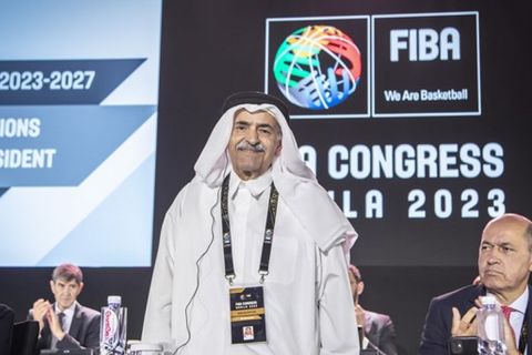 FIBA: Νέος πρόεδρος ο Σεΐχης Σαούντ Αλί Αλ Θάνι