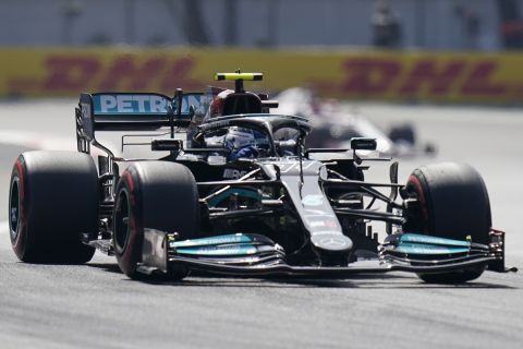 Ο Βαλτέρι Μπότας της Mercedes στο GP του Μεξικό