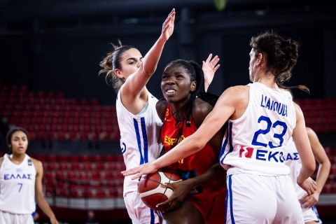 Ελλάδα - Ισπανία 31-82: Βαριά ήττα για τις Κορασίδες στο EuroBasket U16