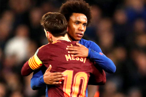 Willian is the colour, Messi is the game
