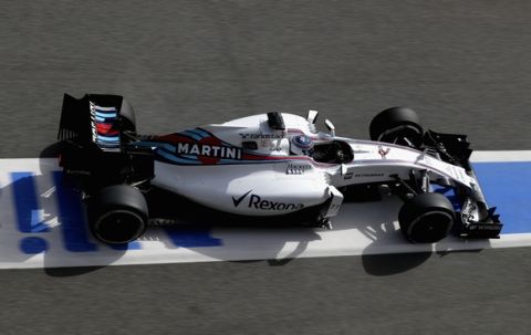 MONTMELO, SPAIN - FEBRUARY 22:  Valtteri Bottas of Finland and Williams drives during day one of F1 winter testing at Circuit de Catalunya on February 22, 2016 in Montmelo, Spain.  (Photo by Clive Mason/Getty Images)