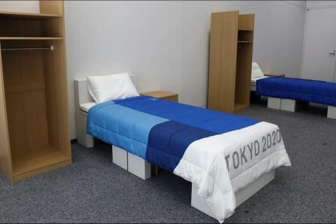 Ολυμπιακοί Αγώνες: Τα κρεβάτια από χαρτόνι στο Ολυμπιακό Χωριό αποτρέπουν το σεξ
