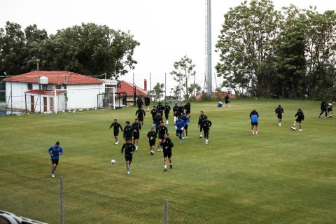 Η προπόνηση της Εθνικής Ελλάδος στην Πορταριά ενόψει του αγώνα με την Κύπρο | 6 Ιουνίου 2022