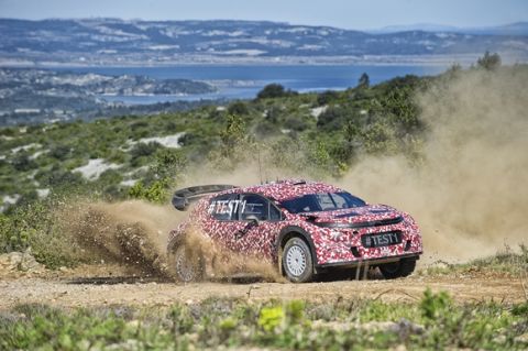 Πρώτες δοκιμές για το Citroen C3 WRC 2017