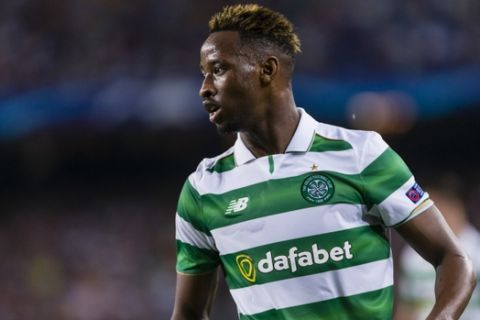 Moussa Dembele during the UEFA Champions League match corresponding to group stage match between FC Barcelona - Celtic FC, played at Camp Nou on 13th Sep 2016 in Barcelona, Spain. (Photo by Urbanandsport/NurPhoto via Getty Images)