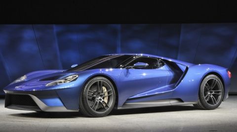 The all-new Ford GT was introduced to journalists from around the world at the North American International Auto Show, January 12, 2015.