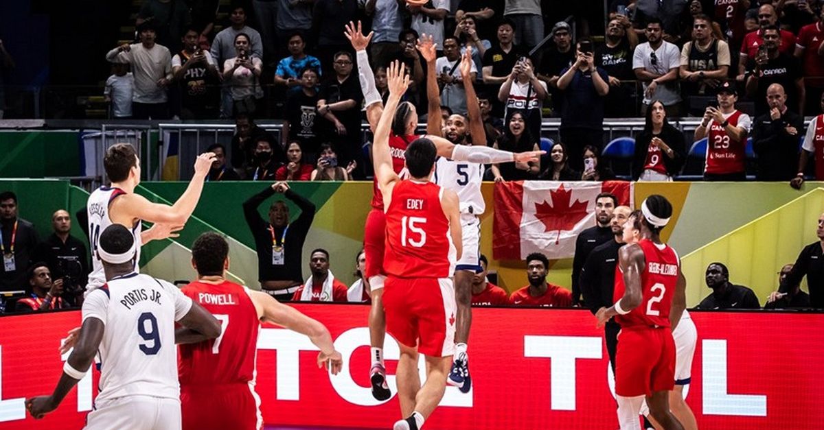 MundoBasket 2023, USA-Canada: Bridges sent the minor finale into overtime with his non-recurring three-pointer