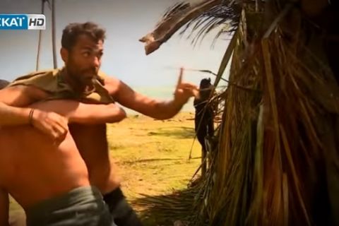Μαλλιά κουβάρια στο Survivor: Ο Χούτος πρόλαβε το... ξύλο Αγγελόπουλου-Χανταμπάκη!